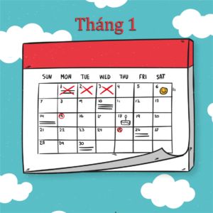 Lịch chuyển nhà tháng 1
